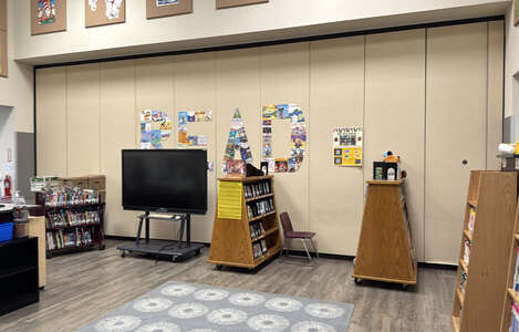 Lois E. Borchardt Elementary School Library in Lodi