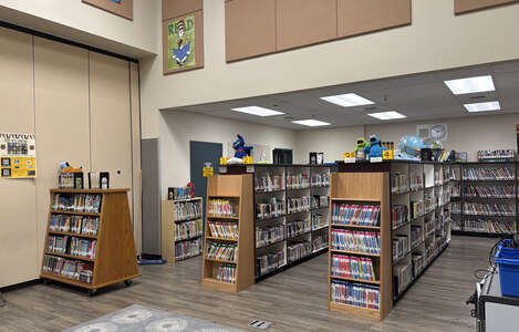 Lois E. Borchardt Elementary School Library in Lodi
