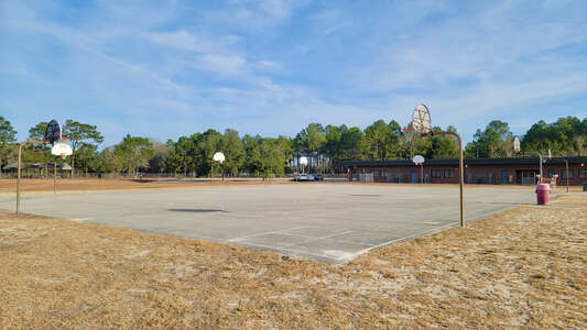 Wilkinson Junior High School Outdoor Basketball Courts in Middleburg