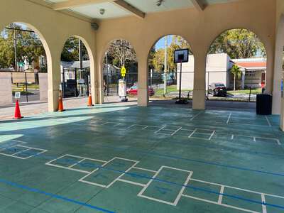 Roosevelt Elementary School (3801) Outdoor Basketball Courts in Tampa