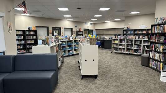 Springbrook Elementary School Library in Irvine