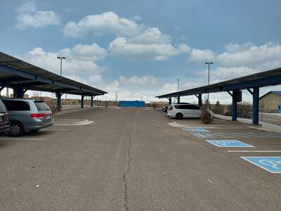 Coyote Willow Family Magnet School Parking Lot in Albuquerque