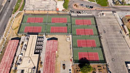 Palm Springs High School Tennis Courts in Palm Springs 2