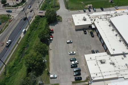 Aldine High School Parking Lot - Side in Houston