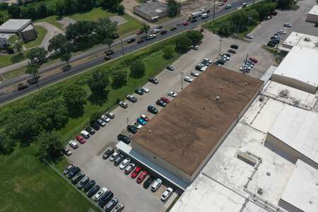 Aldine High School Parking Lot - Side in Houston