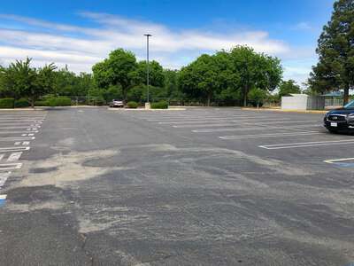 Fairview Elementary School Parking Lot - Front in Modesto 2