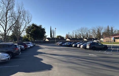 Beckman Elementary School Parking Lot in Lodi