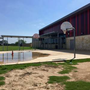 Alma Brewer Strawn Elementary School Outdoor Basketball Courts in Dale 2