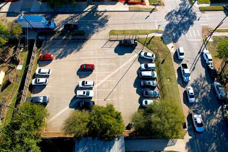 Success High School Parking Lot - Front in Fort Worth