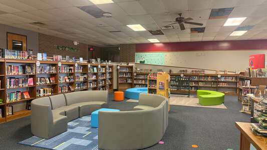 Will Rogers Elementary School Media Center in Oklahoma City