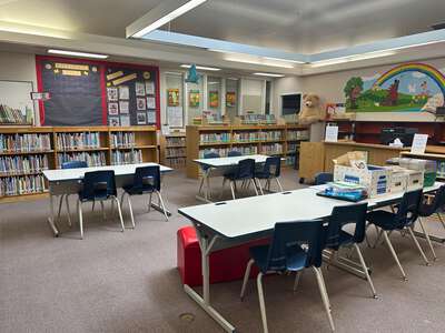 Castille Elementary School Library in Mission Viejo