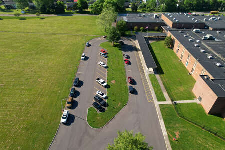 Northwest Middle School Parking Lot - Front in Knoxville