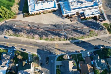 Harriet G. Eddy Middle School Parking Lot - Front in Elk Grove