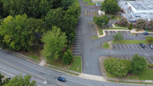 Devonshire Elementary School Parking Lot - Side in Charlotte 2