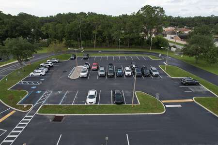 Quail Hollow Elementary School Parking Lot 2 in Wesley Chapel