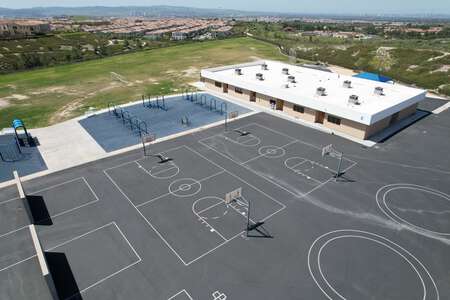 Loma Ridge Elementary School Outdoor Basketball Courts in Irvine