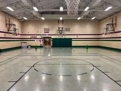 Woodland Springs Elementary School Gym in Fort Worth