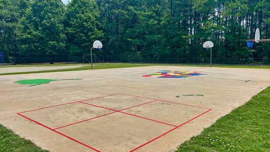 Mason Elementary School Outdoor Basketball Courts 1 in Duluth