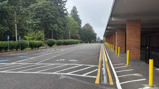Ridgewood Elementary School Parking Lot in Portland