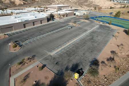 White - Thurman Academy of the Performing Arts Parking Lot in Henderson