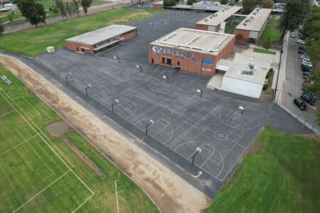 John Marshall Middle School Blacktop / Basketball Courts 1 in Pomona