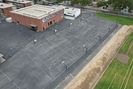 John Marshall Middle School Blacktop / Basketball Courts 1 in Pomona