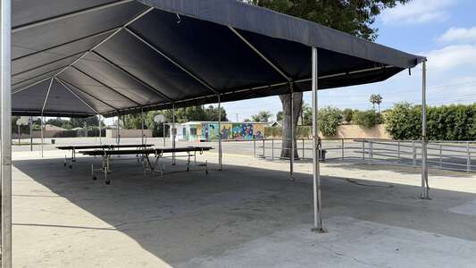 Abbott Elementary School Outdoor Lunch Area in Lynwood 3