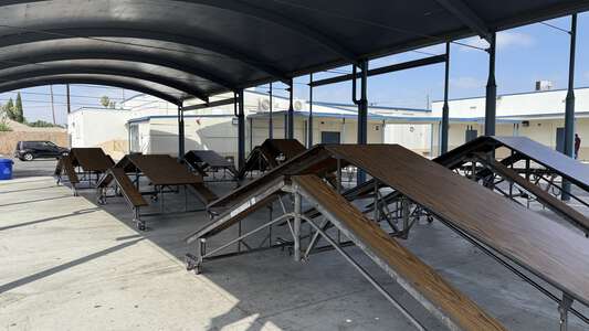 Abbott Elementary School Outdoor Lunch Area in Lynwood 2