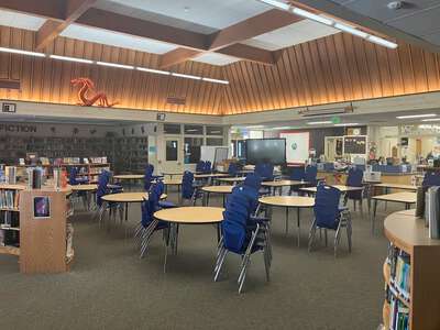 Ahwahnee Middle School Library in Fresno