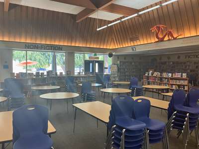 Ahwahnee Middle School Library in Fresno