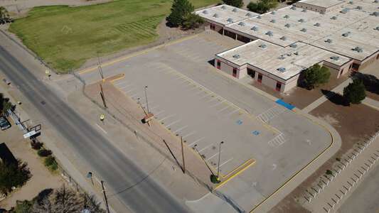Hueco Elementary School Parking Lot - Side in Socorro 2