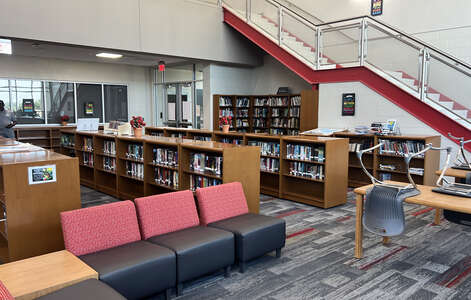 Brusly High School Library in Brusly