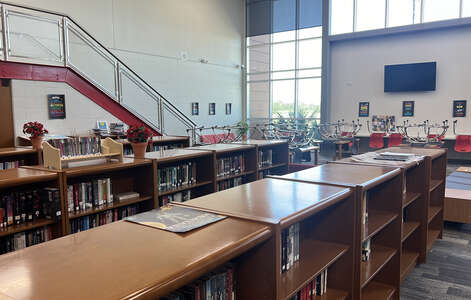 Brusly High School Library in Brusly