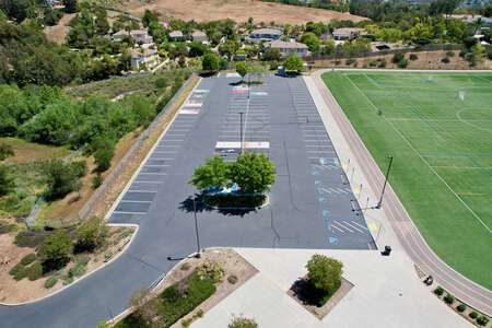 Del Lago Academy Parking Lot - Fields in Escondido