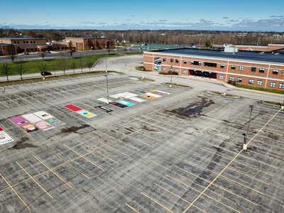 Francis Howell Central High School Parking Lot - Side in Cottleville