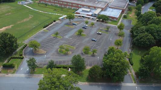 Windsor Park Elementary School Parking Lot - Front in Charlotte 2