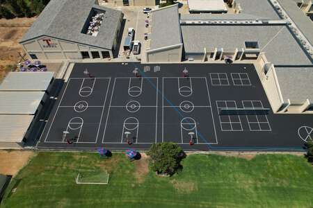H. Roger Tatarian Elementary School Outdoor Basketball Courts in Fresno 2