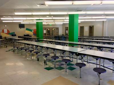 Booker T. Washington K-8 School Cafeteria in Birmingham