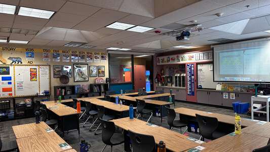 Solana Highlands Elementary School Classroom Standard in San Diego