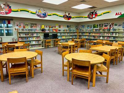 Nova Eisenhower Elementary School Media Center in Fort Lauderdale