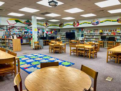 Nova Eisenhower Elementary School Media Center in Fort Lauderdale