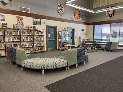 Delta Sierra Middle School Library in Stockton