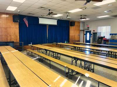 Lincoln Park Education Center (Formerly Clermont Elementary) Cafeteria (DINING AREA) in Clermont