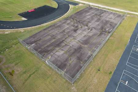 Gilbert Middle School Tennis Courts in Gilbert