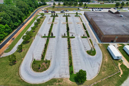 Starling Elementary School Parking Lot - Side in Grayson