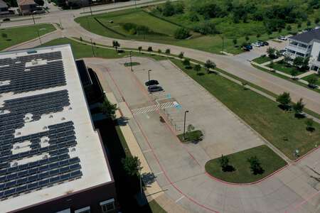 Richard J. Lee Elementary School Parking Lot - Front - LEE in Dallas