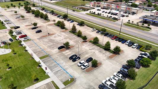 Avalos P-TECH School Parking Lot - Front Large in Houston