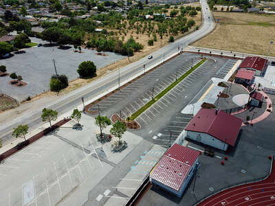 Hollister High School Stadium Parking Lot in Hollister