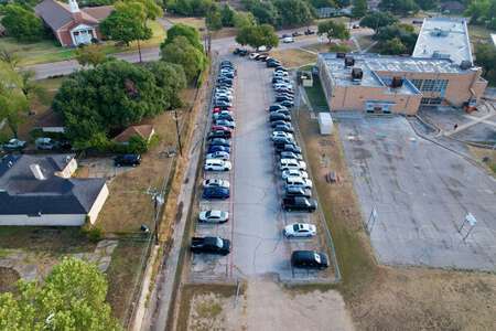William Brown Miller Elementary School Parking Lot in Dallas 2