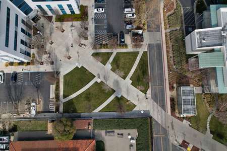 San Jose City College Quad - Tech Center in San Jose